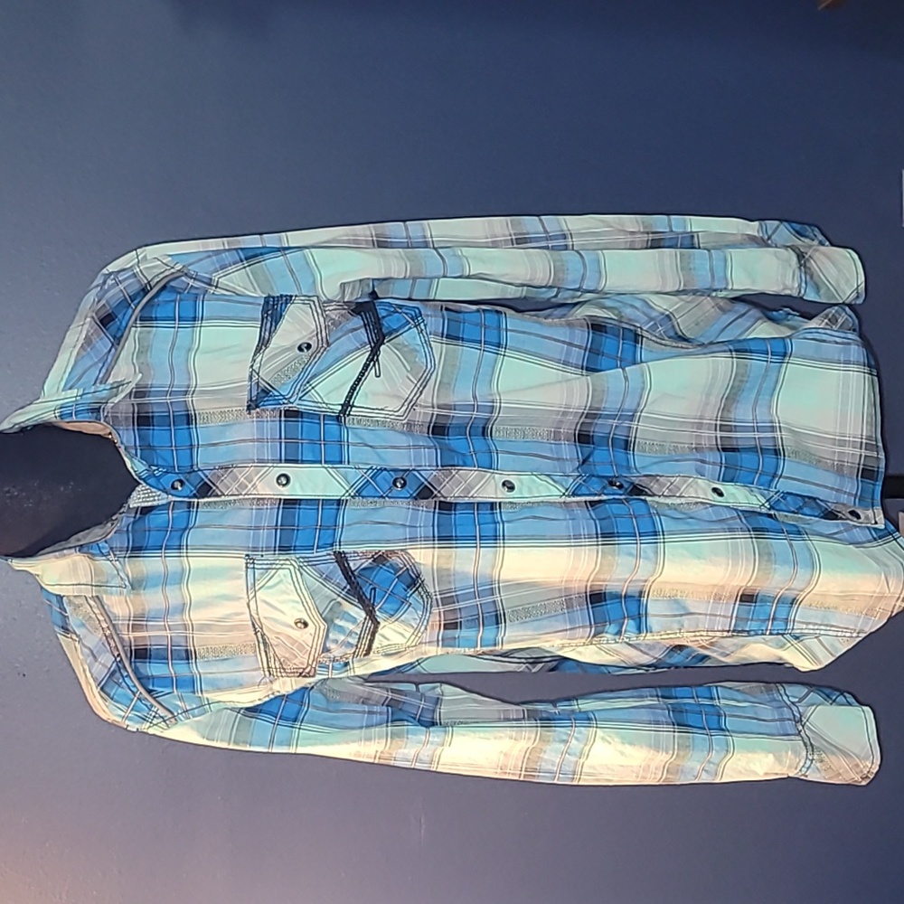 Buckle Black Mens Shirt